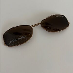 Easyclip EC175 10 Brown clip on sunglasses for eyeglasses new